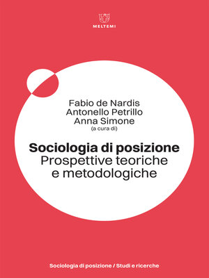 cover image of Sociologia di posizione
